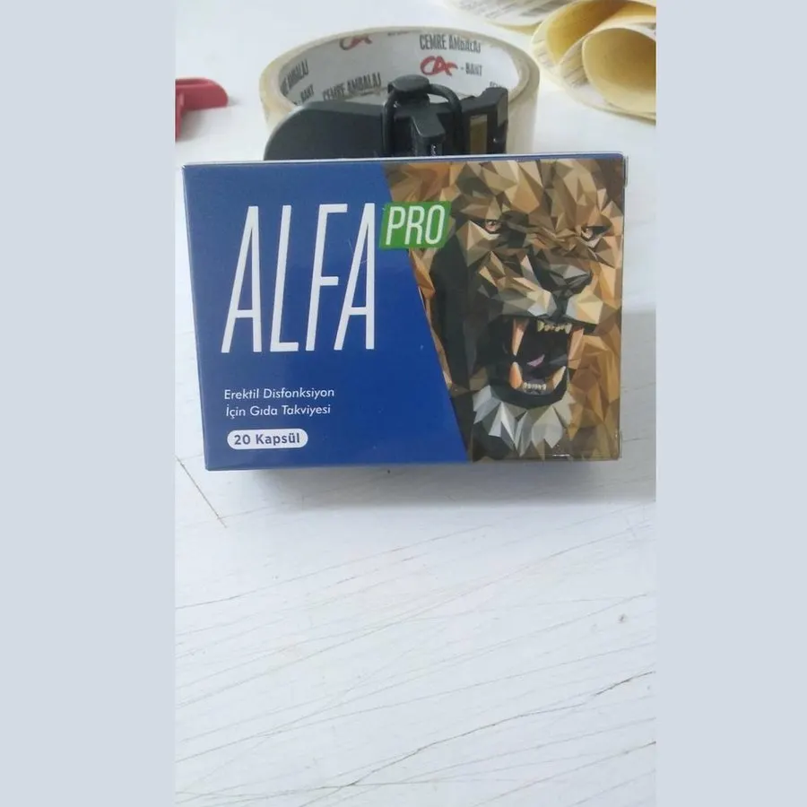 Alfa Pro — ambalaj görüntüsü
