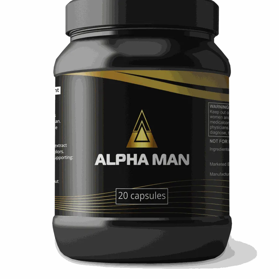 Alpha Man — imagen del frasco o caja 1