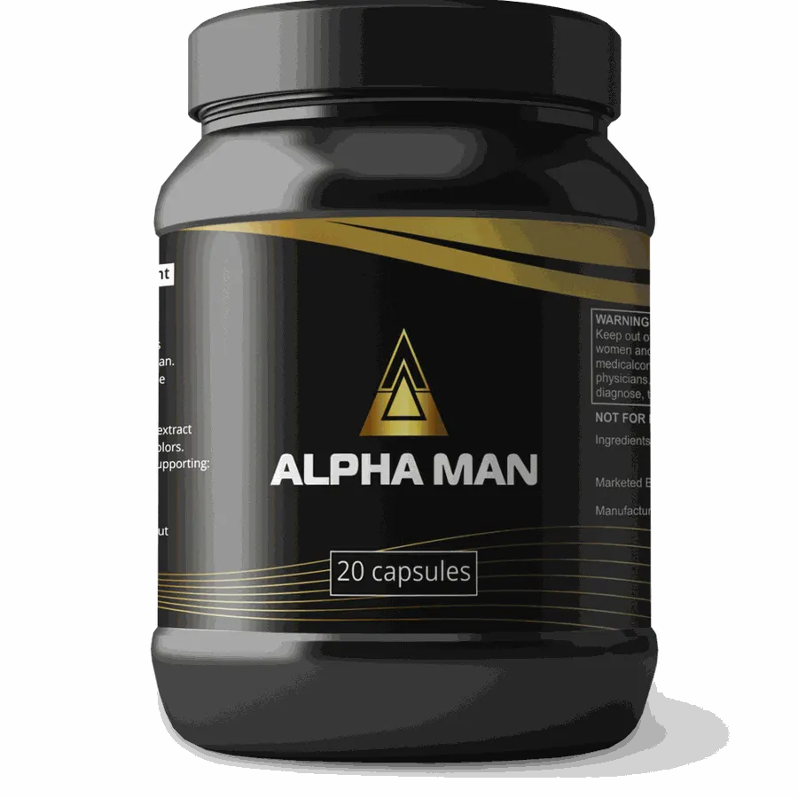 Alpha Man — imagen del frasco o caja 2
