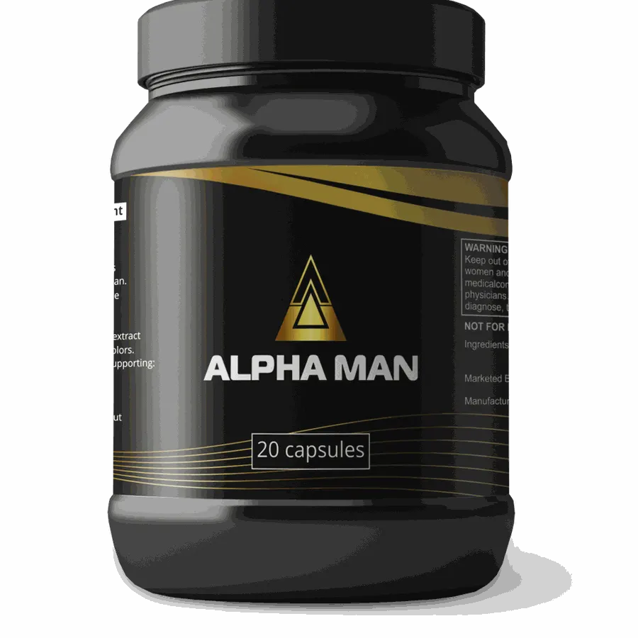 Alpha Man — imagen del frasco o caja 3