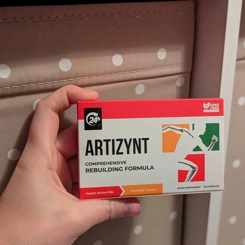 ArtiZynt Kapseln — Aufnahme der Verpackung