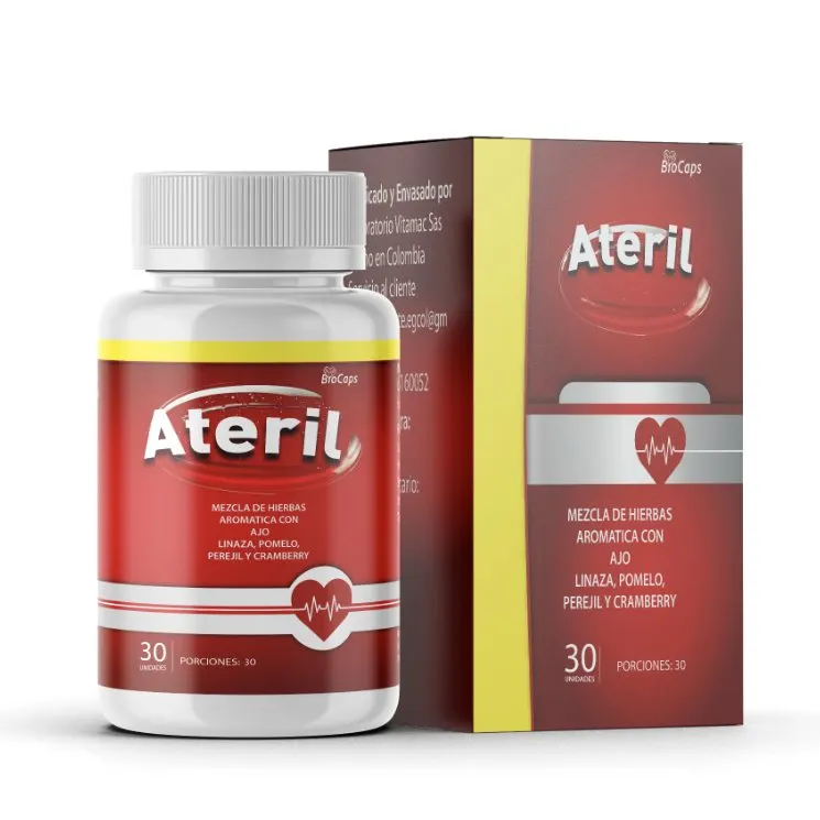 Ateril — imagen del empaque 1