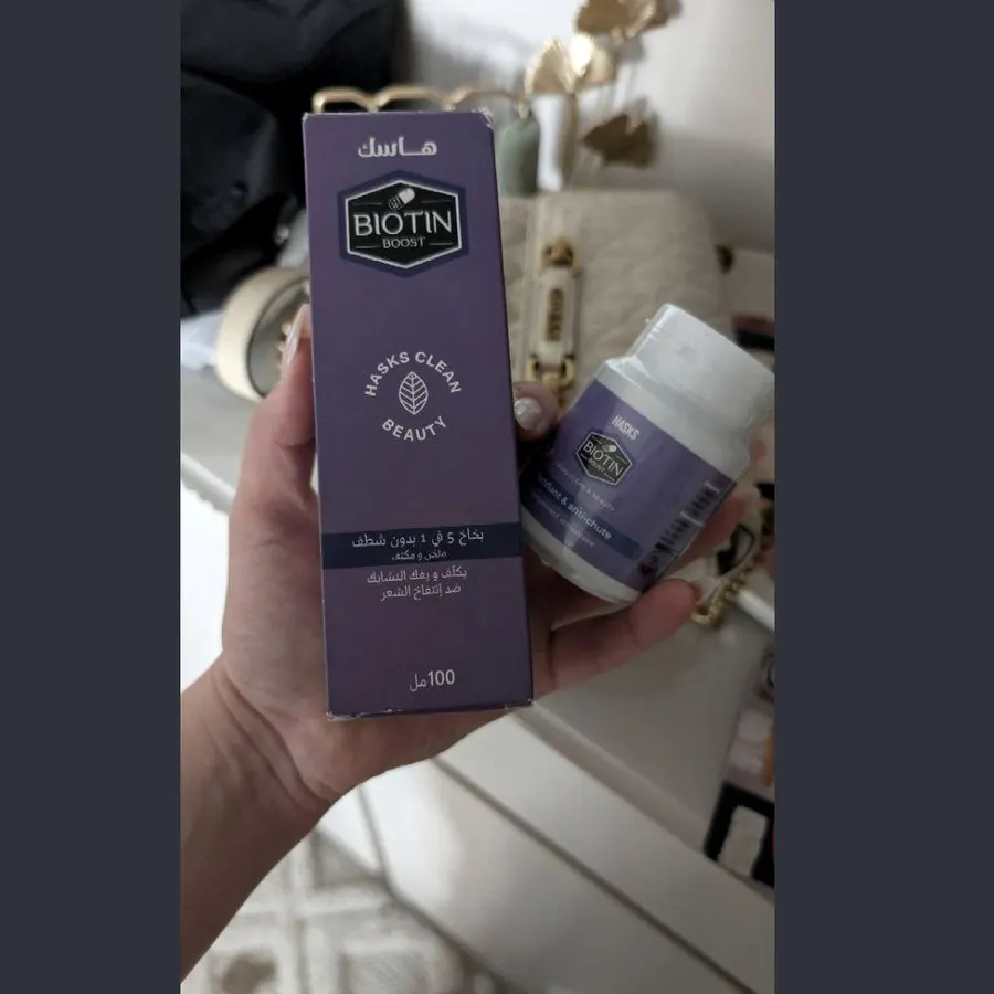 Biotin — لقطة للعلبة