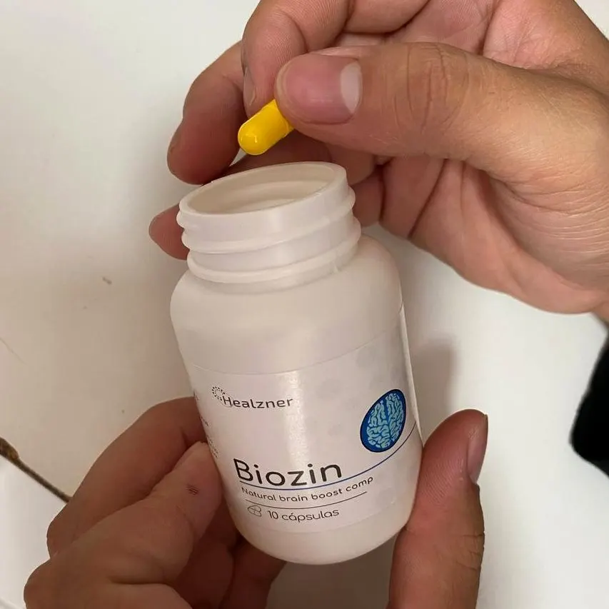 Biozin — fotografía del empaque 2