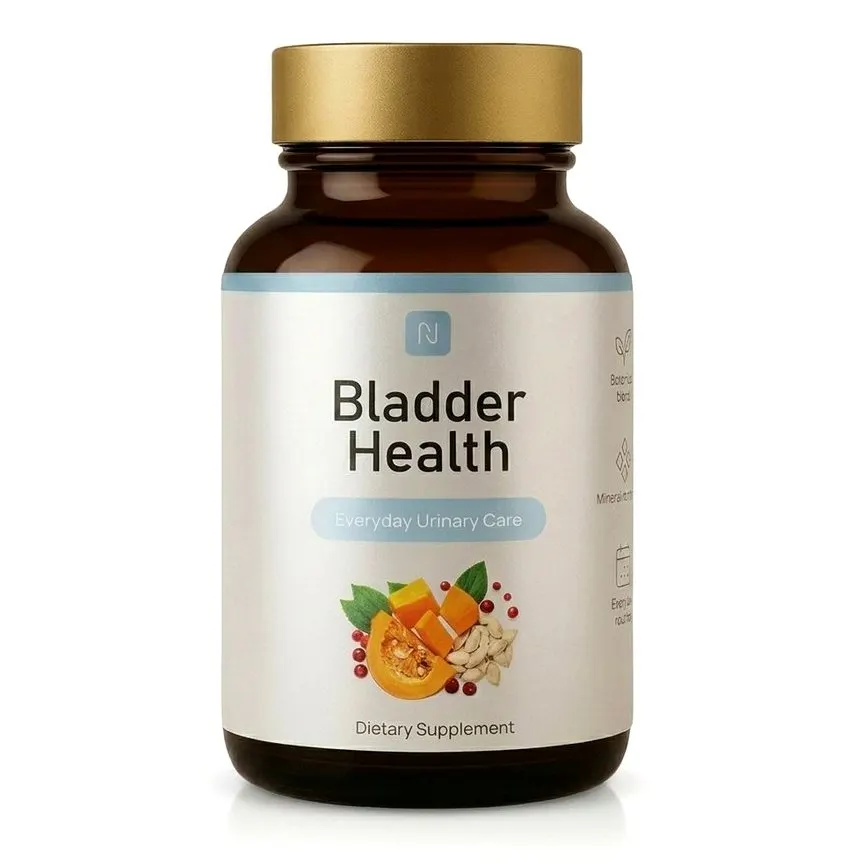 Bladder Health — Aufnahme der Verpackung
