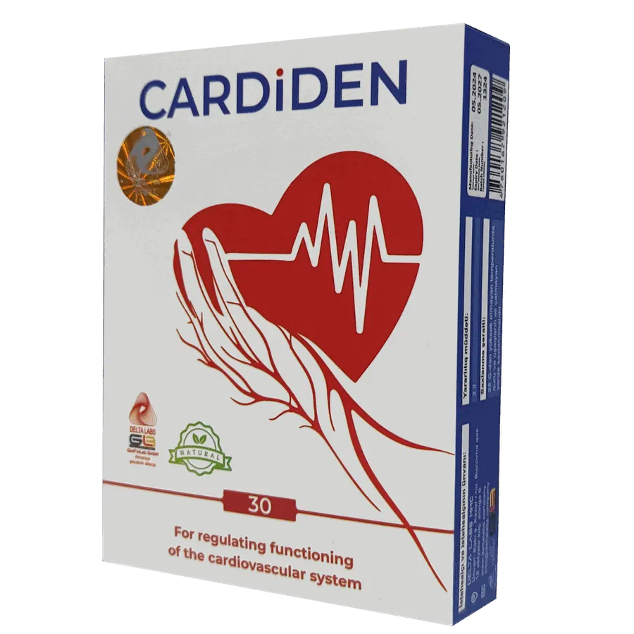 Cardiden — qablaşdırma görüntüsü 2