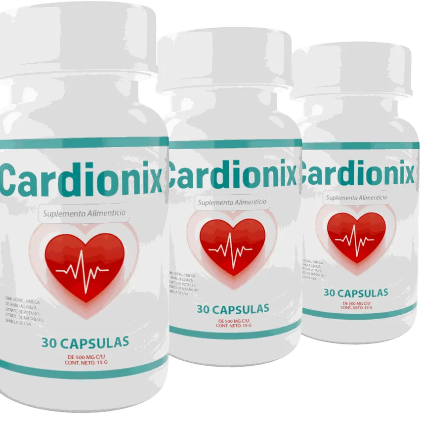 Cardionix — fotografía del empaque