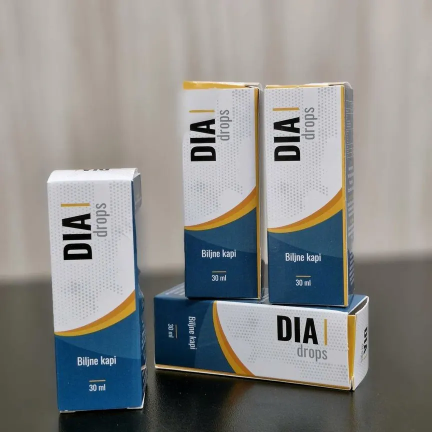 DIA drops — кадар од пакувањето 2