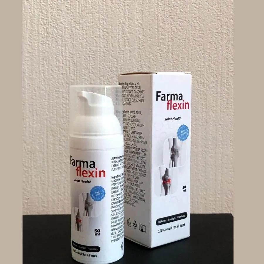 Farma Flexin — Aufnahme der Verpackung 1