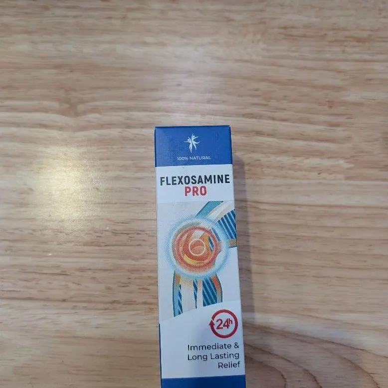 Flexosamine PRO — Aufnahme der Verpackung