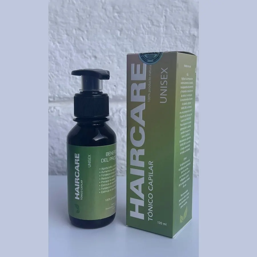 HairCare — imagen del envase
