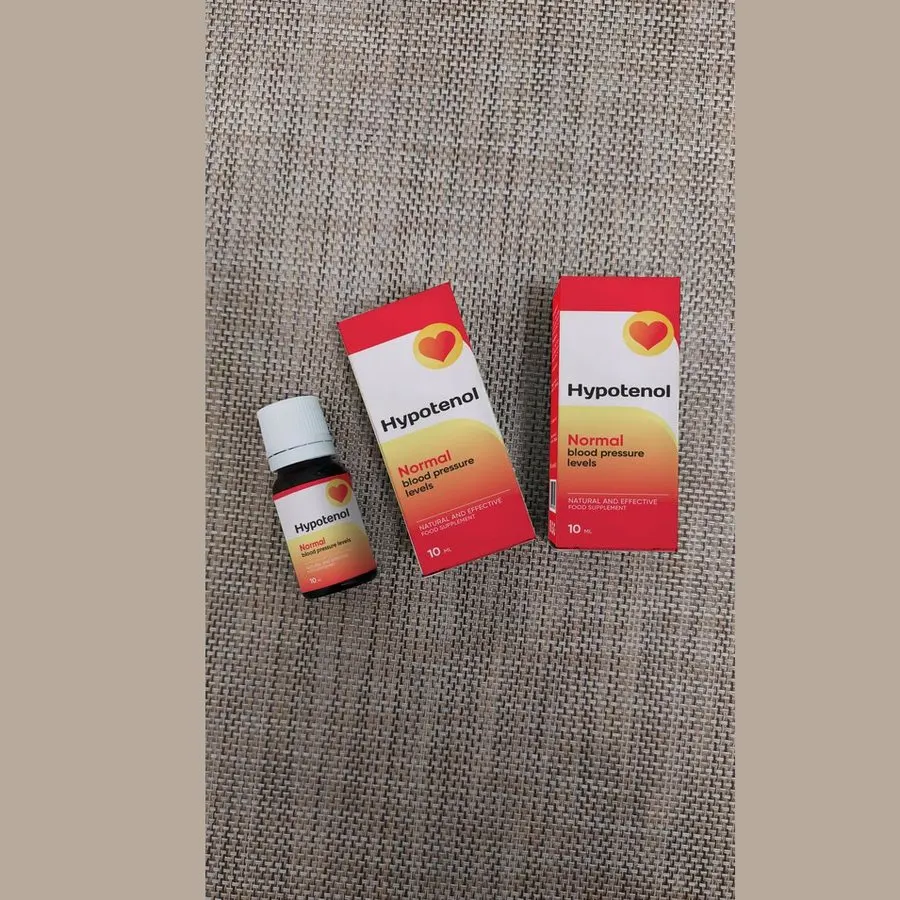 Hypotenol — φωτογραφία συσκευασίας