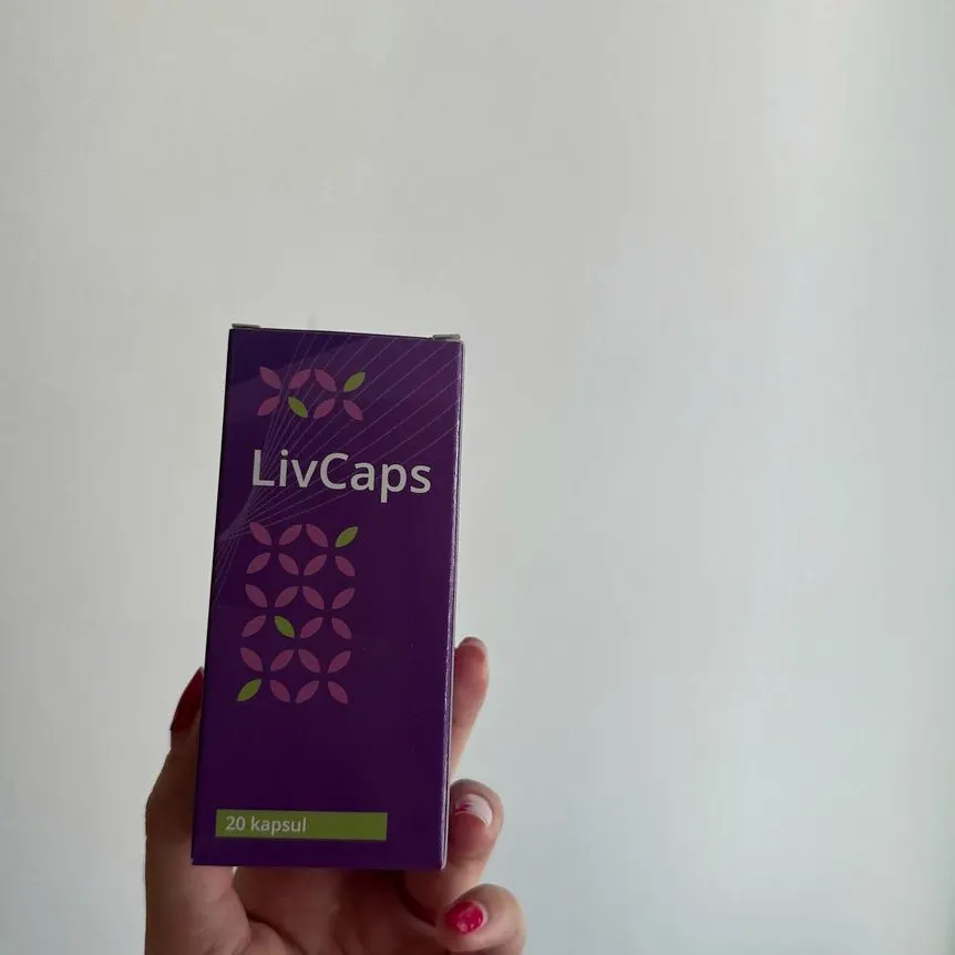 LivCaps — fotografija pakiranja 1