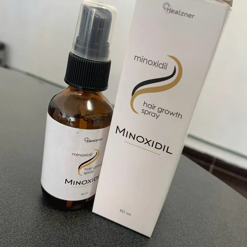 Minoxidil — fotografía del empaque
