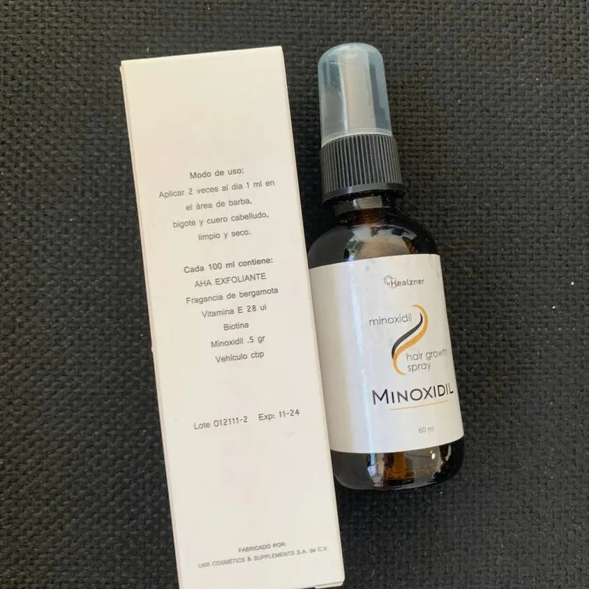Minoxidil — fotografía del empaque 1