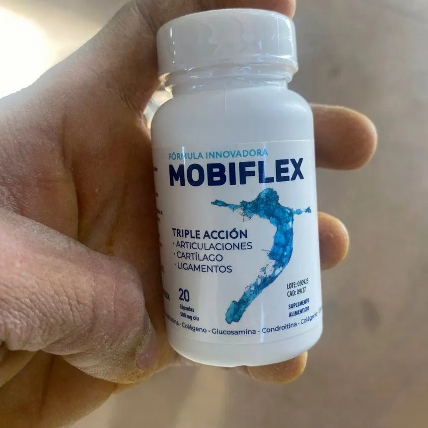 Mobiflex — fotografía del empaque