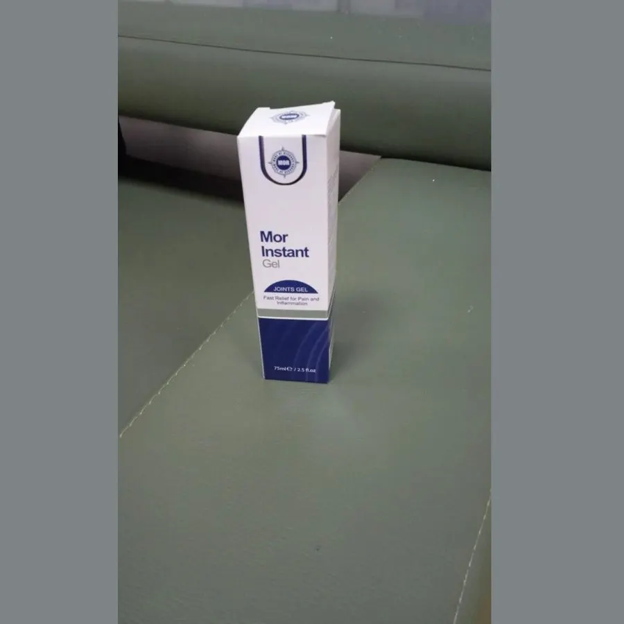 Mor Instant Gel — لقطة من العبوة