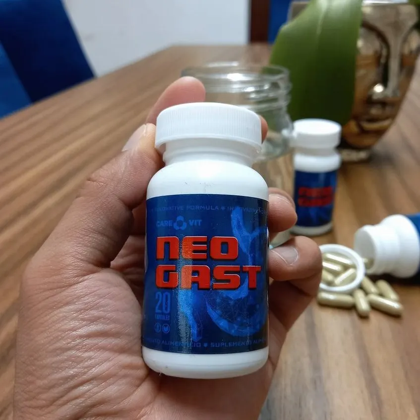 Neo Gast — fotografía del empaque