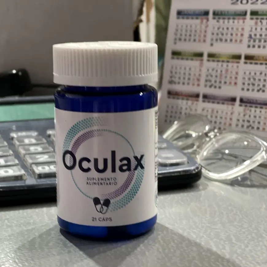 Oculax — fotografía del empaque 2