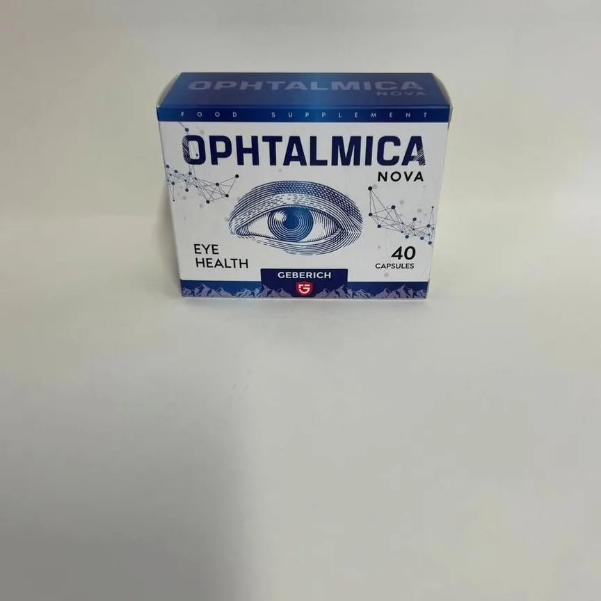 Ophtalmica Nova — Aufnahme der Verpackung 3