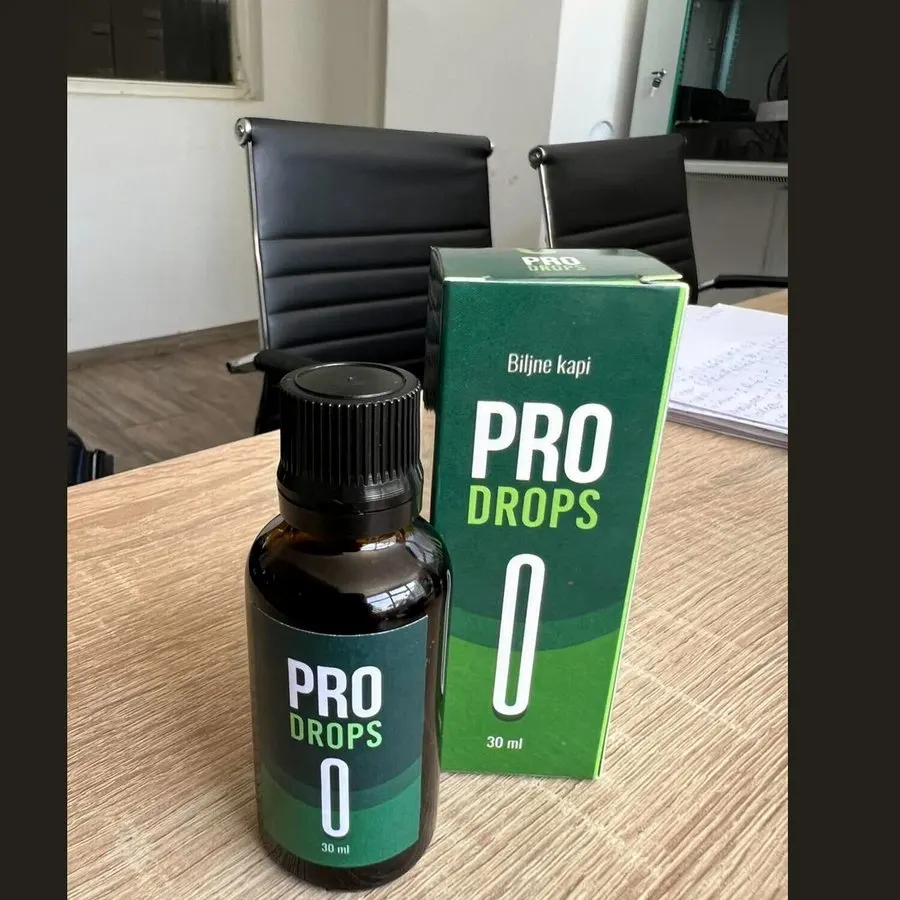 Pro Drops — кадар од пакувањето