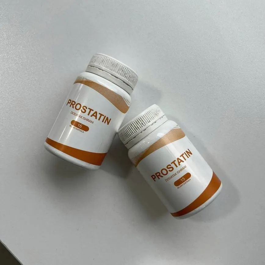 Prostatin Caps — fotografija ambalaže