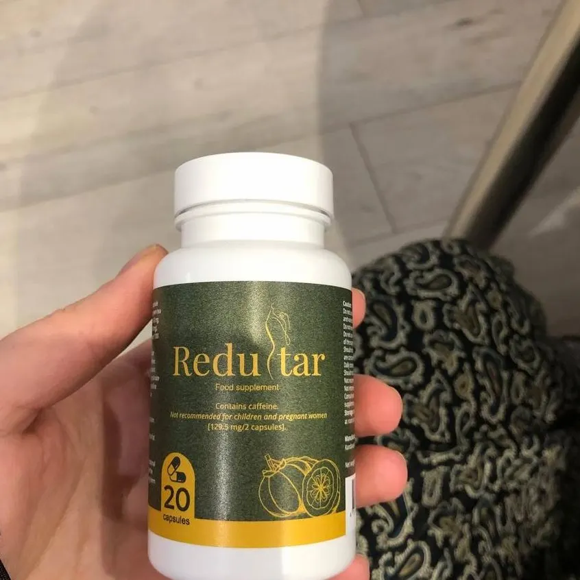 Redustar — Aufnahme der Verpackung