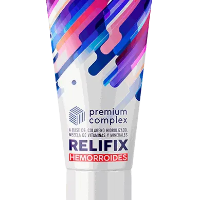 Relifix — fotografía del empaque