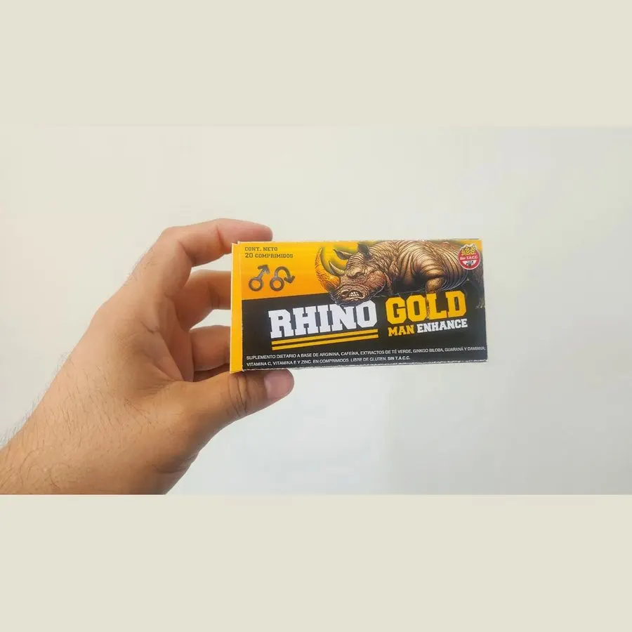 Rhino Gold — foto del envase