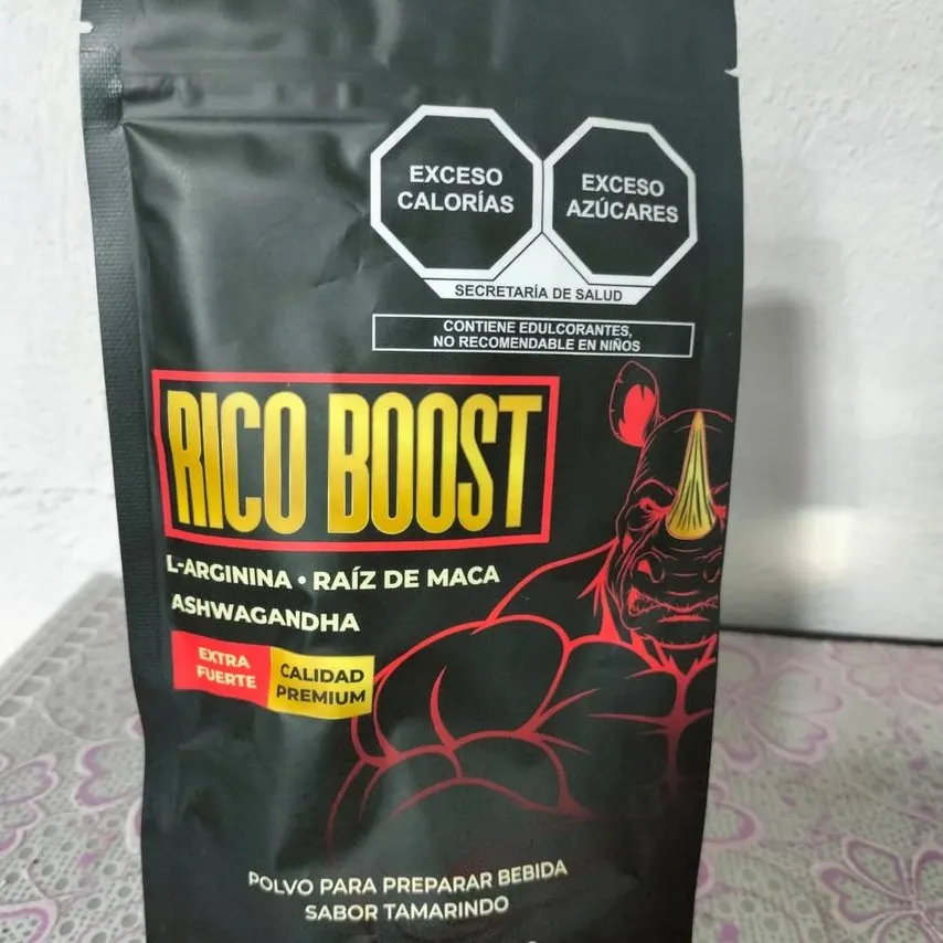 Rico Boost — fotografía del empaque