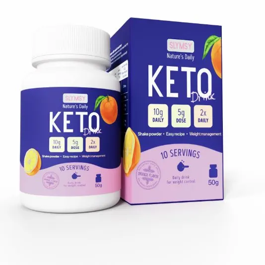 Slymsy Keto Drink — imagen del paquete