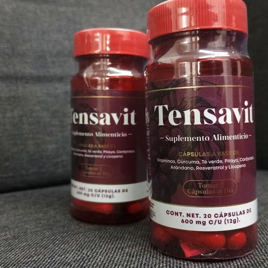 Tensavit — fotografía del empaque 1