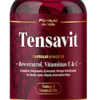 Tensavit — fotografía del empaque 2