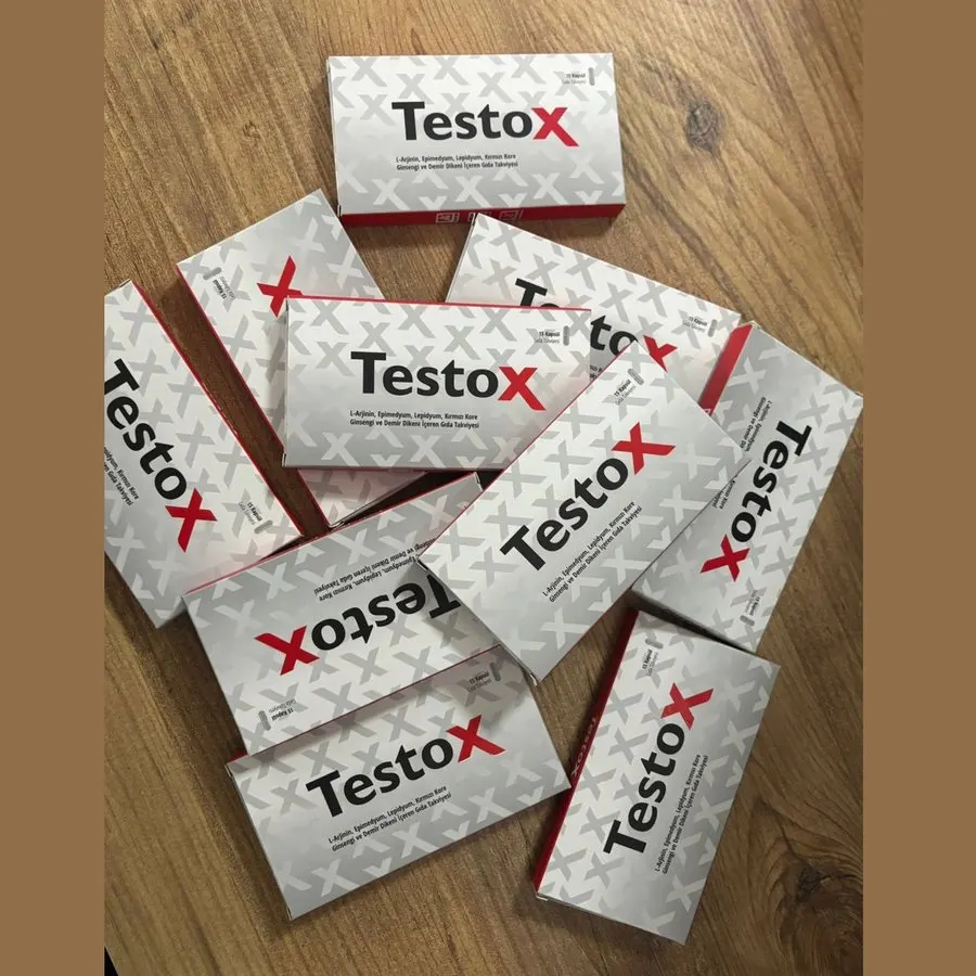 TestoX — ambalaj görüntüsü 1