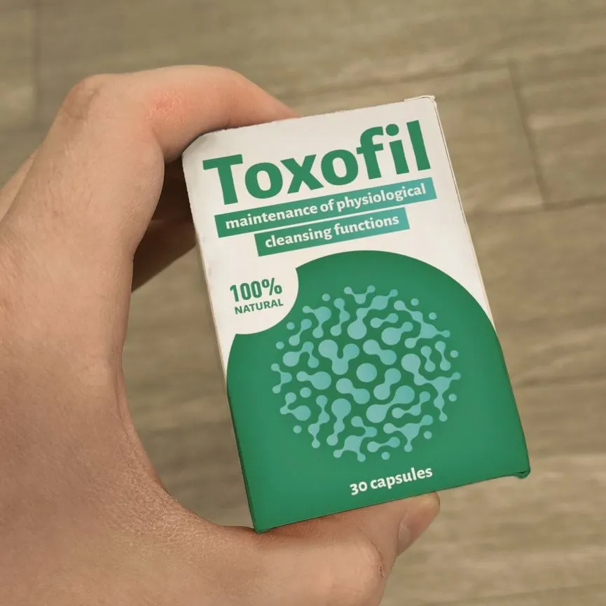 Toxofil — imagen del paquete