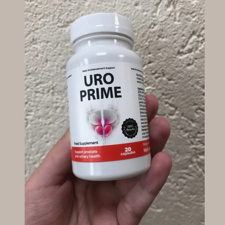 UroPrime — Aufnahme der Verpackung
