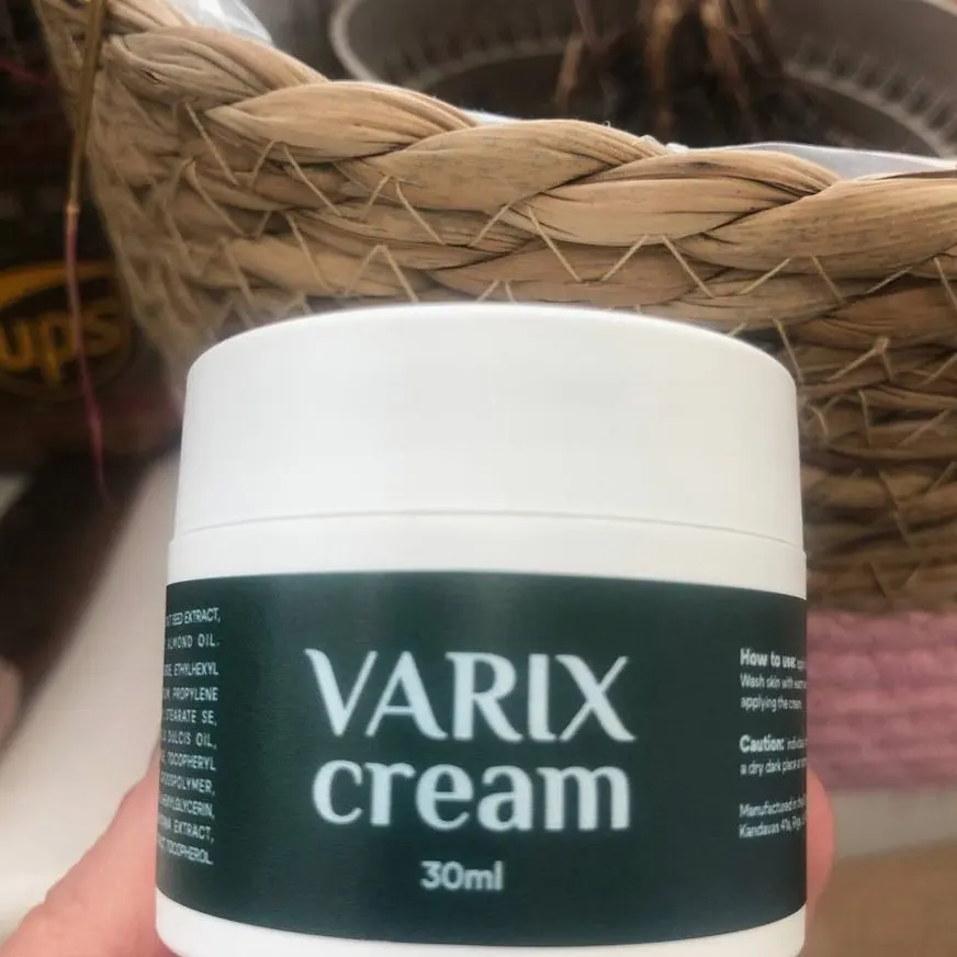 Varix Cream — Aufnahme der Verpackung 2