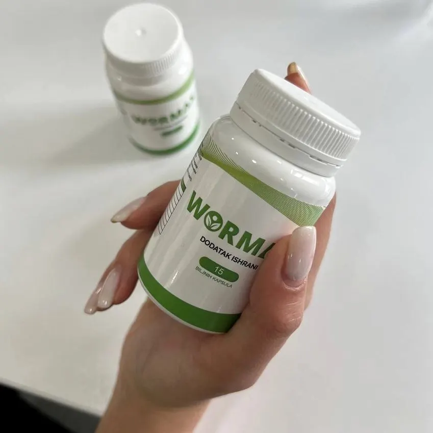 Wormax Caps — fotografija pakiranja 2