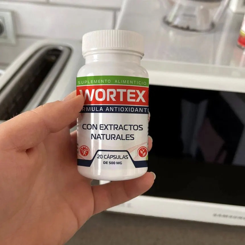 Wortex — fotografía del empaque