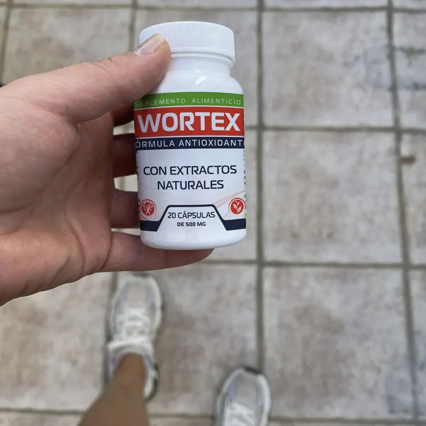 Wortex — fotografía del empaque 1