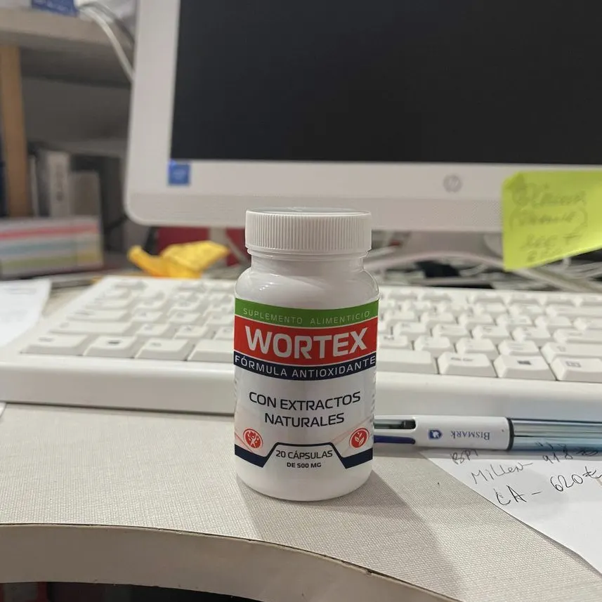 Wortex — fotografía del empaque 2